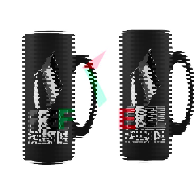 Free Palestine パレスチナ国旗 フリーガザtシャツ コーヒーマグ