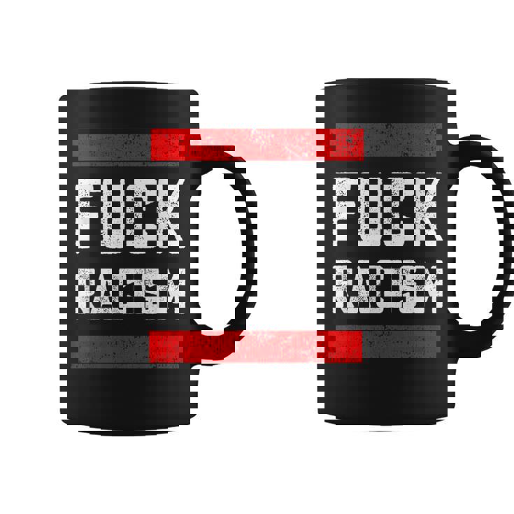 Fuck Racism 反人種差別者 コーヒーマグ