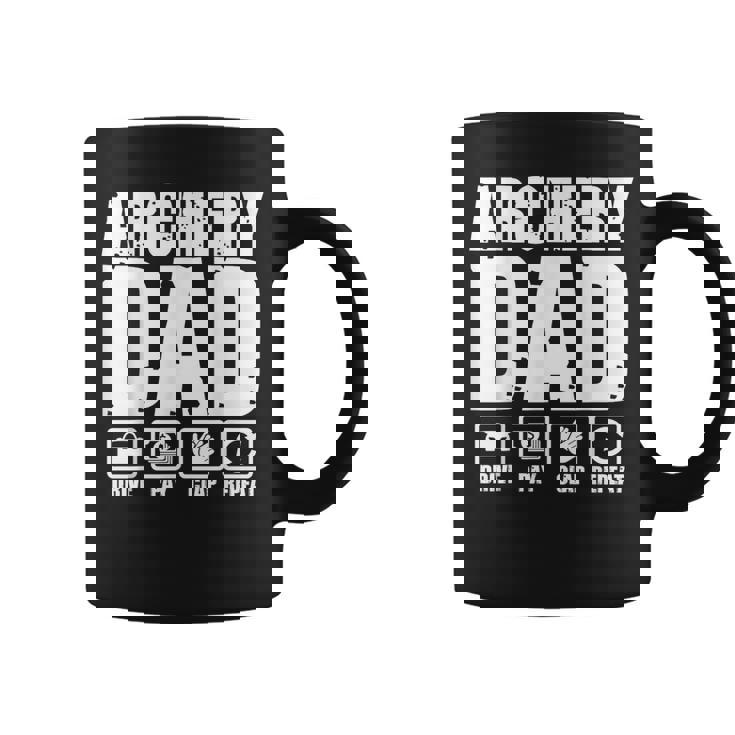 Archery Dad Proud Archer Father Humor Fathers Day Coffee Mug