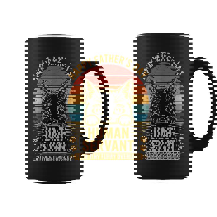 Cat Dad Lover For Vintage Father's Day Meow Daddy Coffee Mug