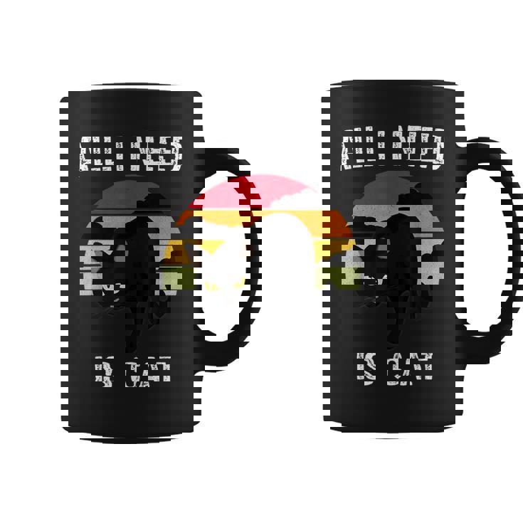 Cat Lover Retrotyle Cat Pattern コーヒーマグ