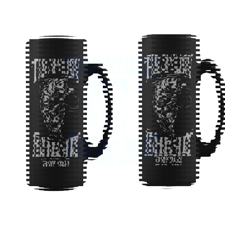 Dad My Lucky Fishing Do Not Wash Fishing Fishing コーヒーマグ