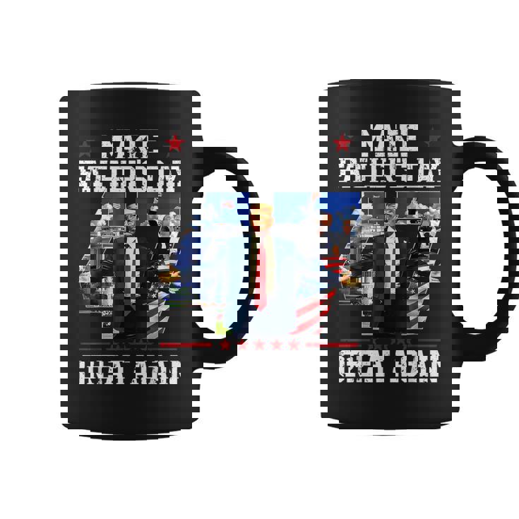 Donald Trump Make Father's Day Great Again Papa Coffee Mug