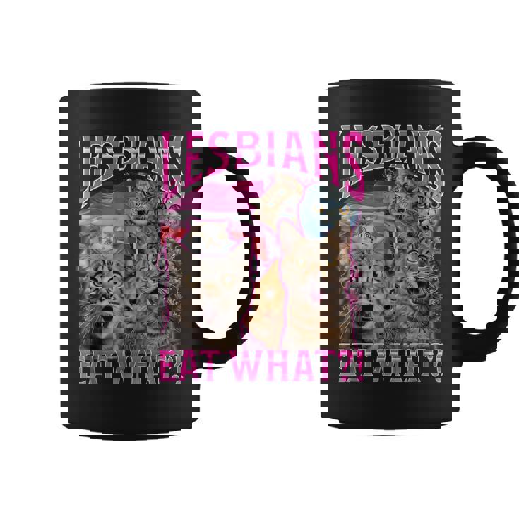 Lesbians Cat Owner Lesbians Eat What コーヒーマグ