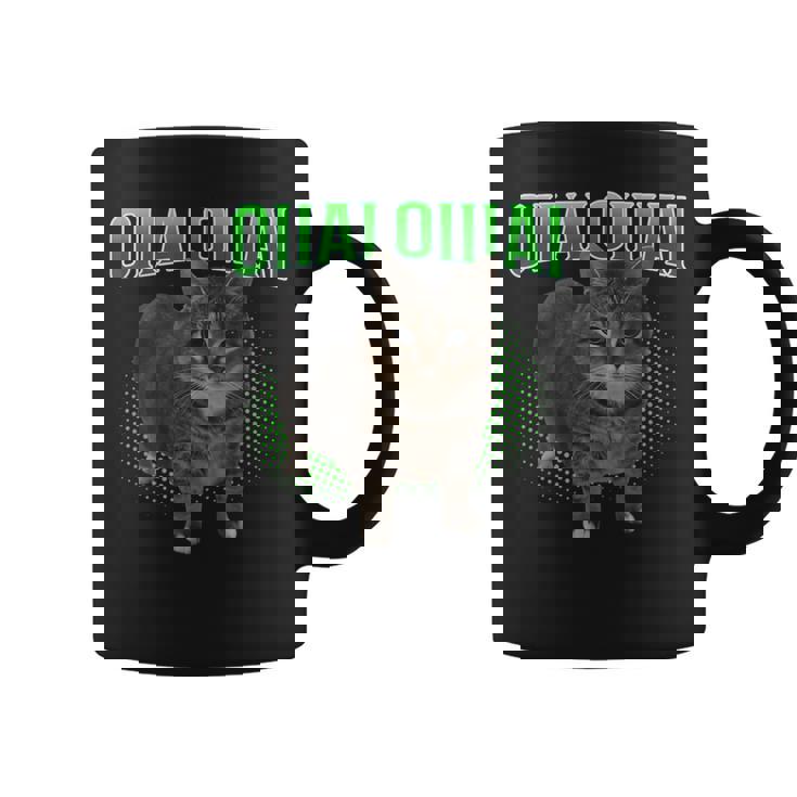 Oiia Oiia スピニングキャット ミーム おおいあい コーヒーマグ