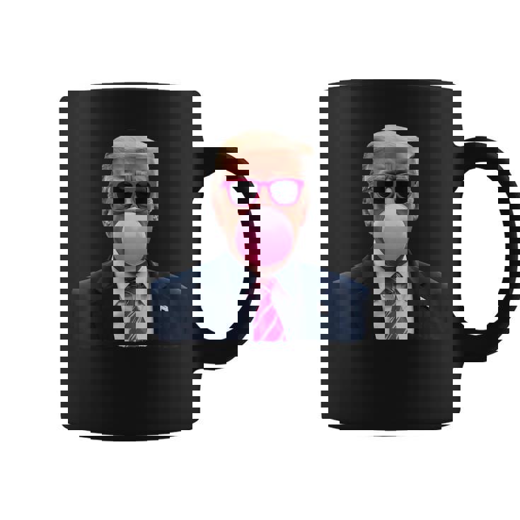 Pop Trump Pink Bubble Gumintage Trump Pink Glasses コーヒーマグ