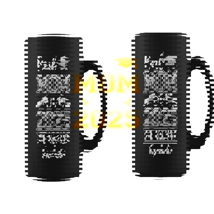 Proud Mom Of A Class Of 2025 8Th Grade Graduate Coffee Mug