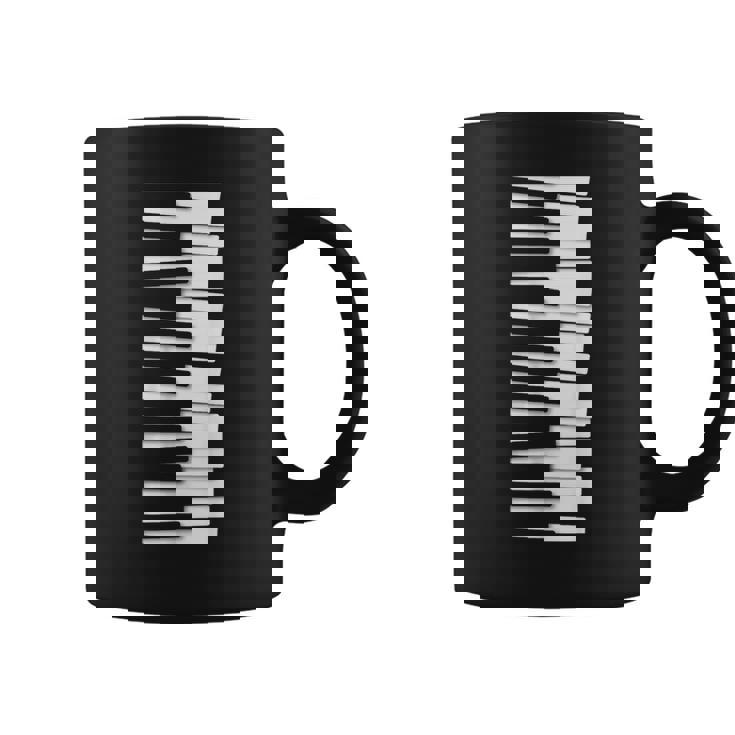 Wobbly ピアノキーボード – ピアニスト&ミュージシャンのグラフィック コーヒーマグ