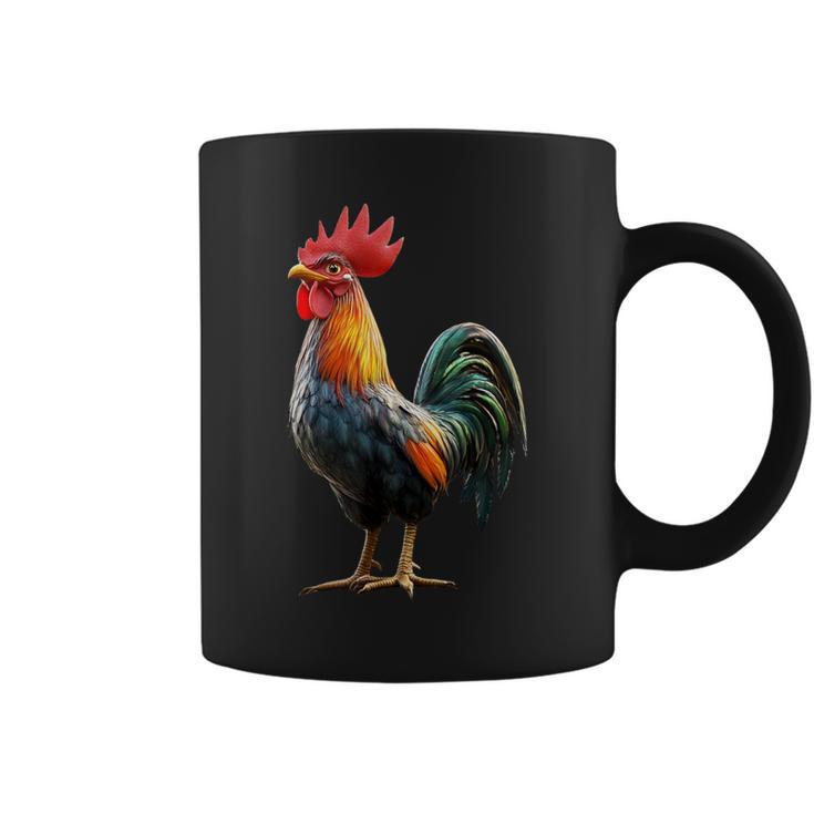 Gallo Pollo Papà Padre Pollaio Contadino Polli Tazze