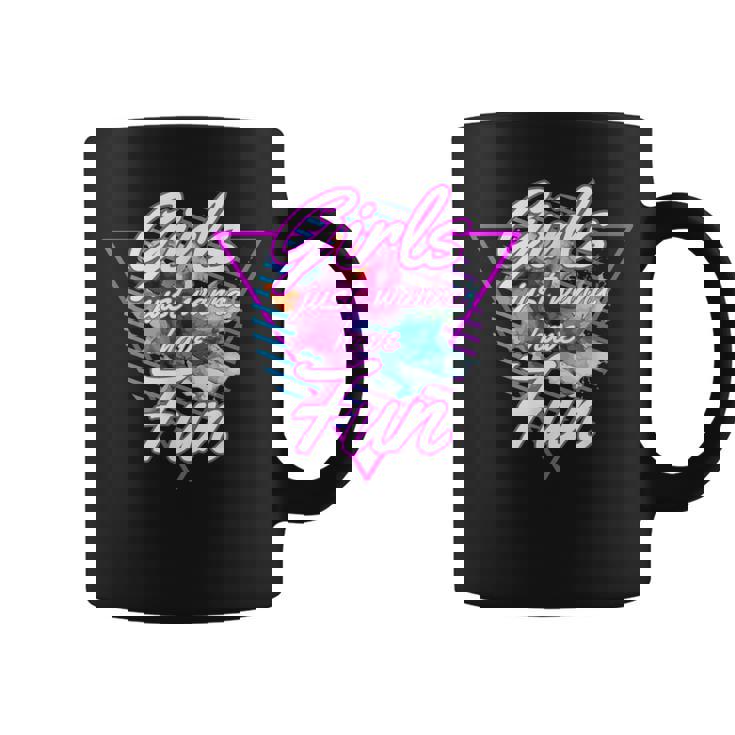 Girls Just Wanna Have Fun 1980S Eighties Costume Party コーヒーマグ