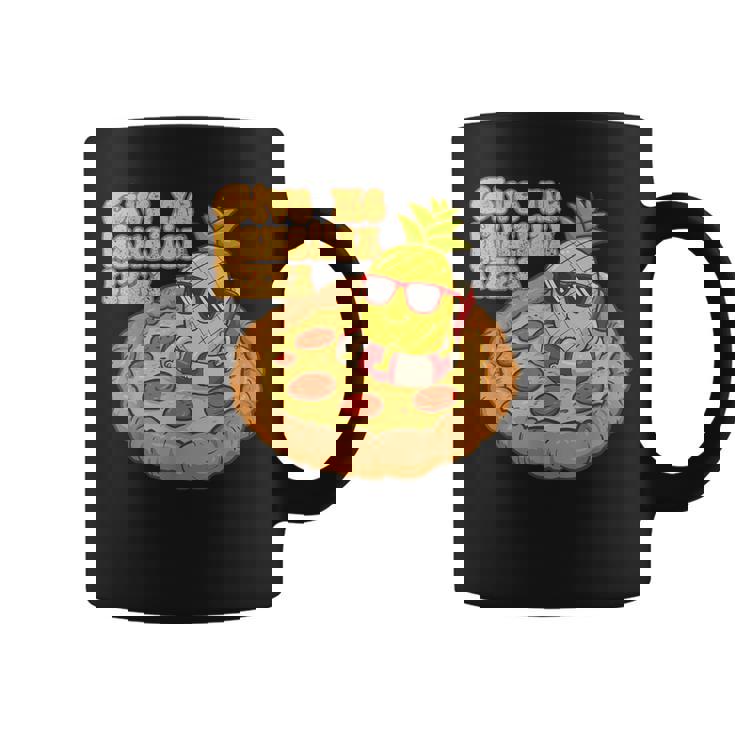 Give Me ハワイアンピザ パイナップル ピザ愛好家 ハワイアンピザ コーヒーマグ