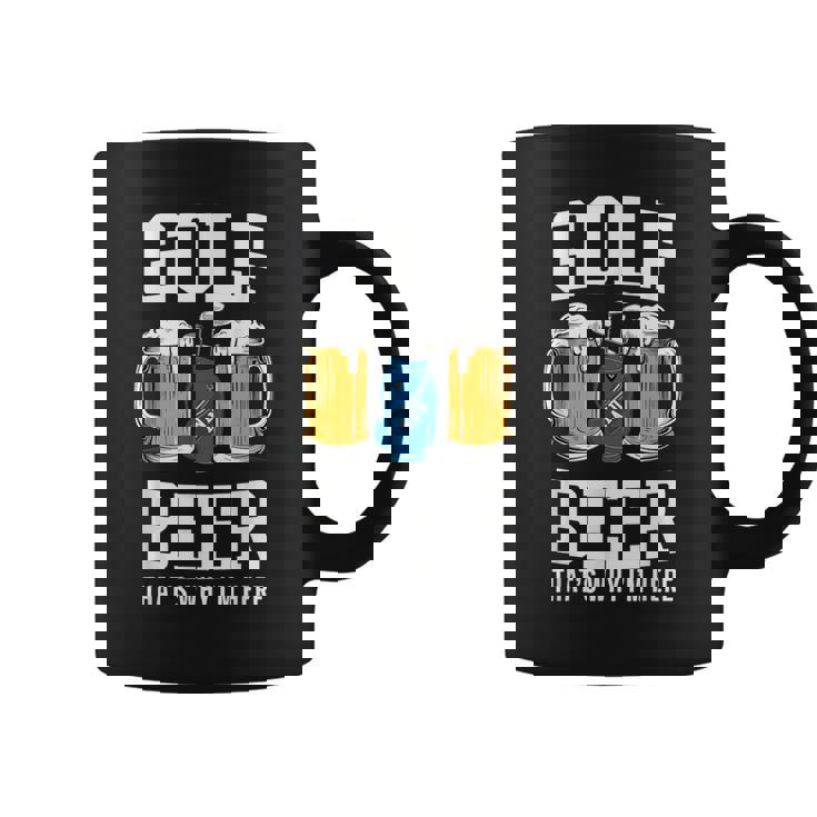 Golf And Beer That's Why I'm Here ゴルフ ビールを飲む人 コーヒーマグ