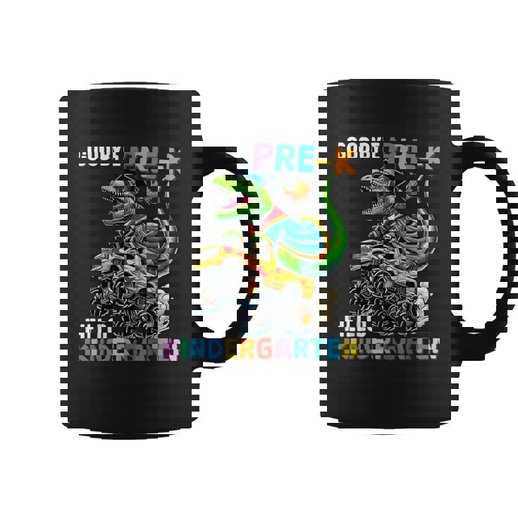 Goodbye Pre-K Hello Kindergarten Dinosaur Graduation Boys Coffee Mug