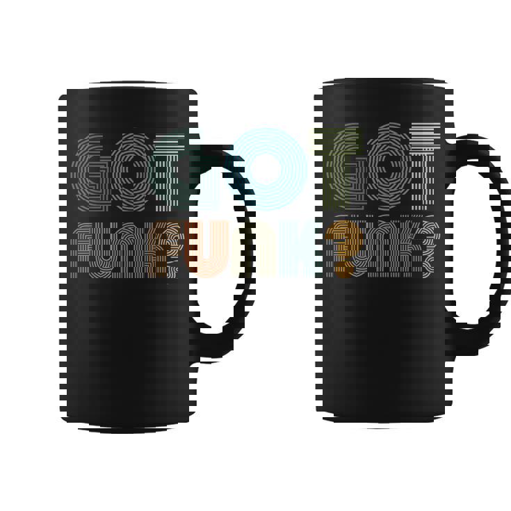 Got Funk Music レトロヴィンテージ風 70年代風 コーヒーマグ