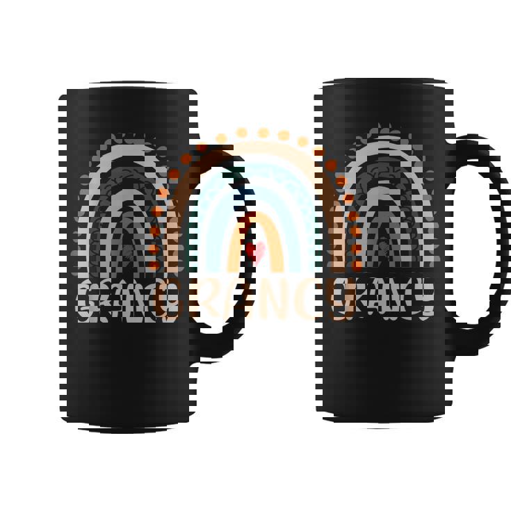 Grancy Rainbow Grandma Cute Grancy Coffee Mug
