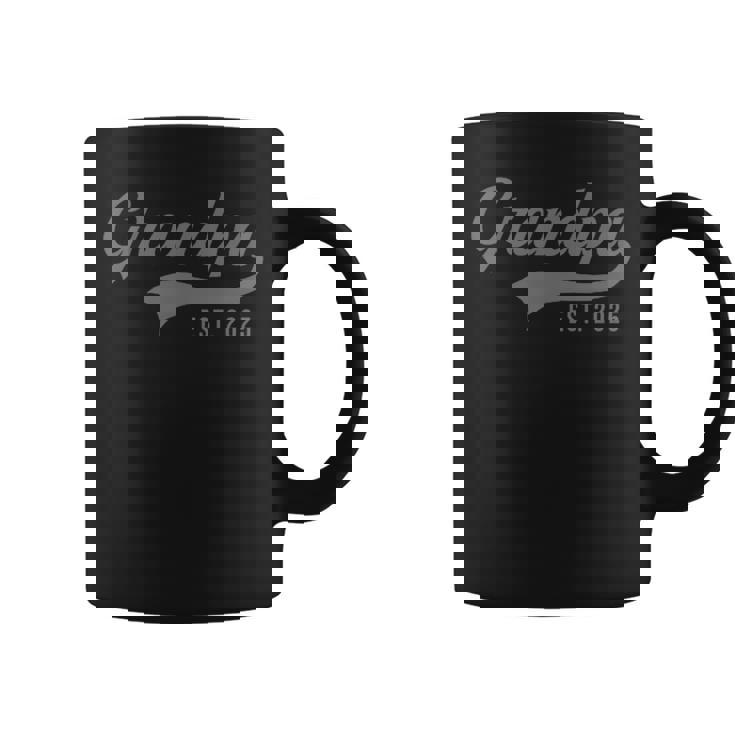 Grandpa Est 2025 Promoted To Grandpa 2025 New Grandpa Coffee Mug