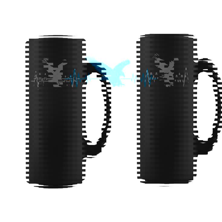 Great Usa イーグル ハートビート 面白い アメリカンバード ギフト メンズ レディース コーヒーマグ