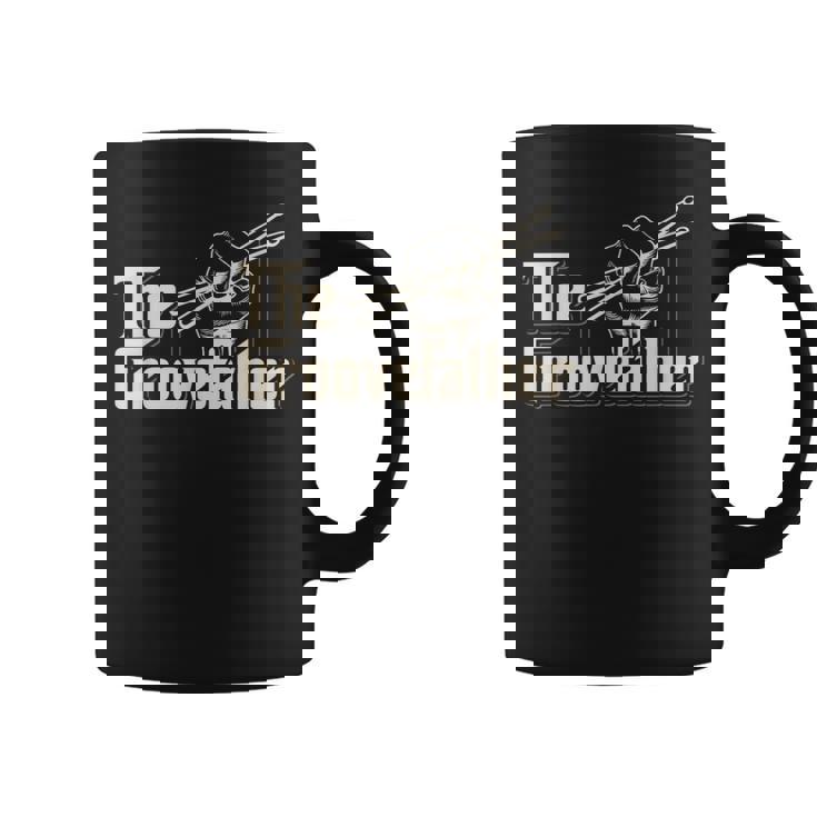 Groovefather ビンテージドラム ドラミング バンドドラマー コーヒーマグ