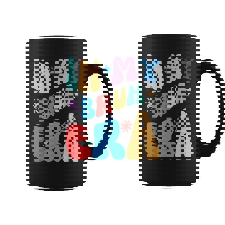 Groovy Cute Bruh メンズ レディース キッズ 面白い 兄弟 兄弟 コーヒーマグ