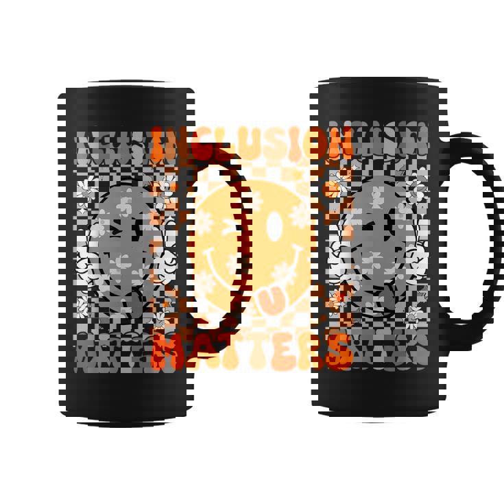 Groovy Inclusion Matters Special Education Teacher Sped Coffee Mug