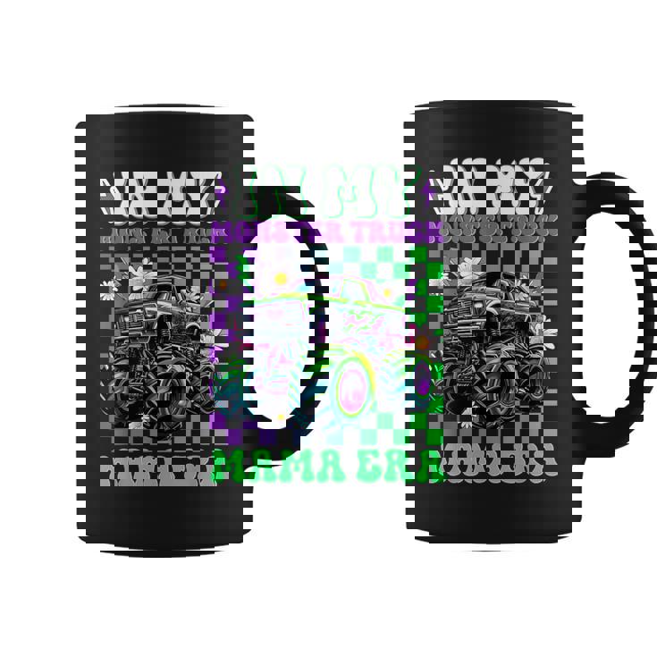 Groovy In My Monster Truck Mama Era Monster Truck Mom Women Coffee Mug