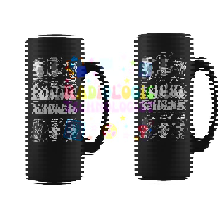 Groovy 放射線技師アート メンズ レディース X線技術 コーヒーマグ