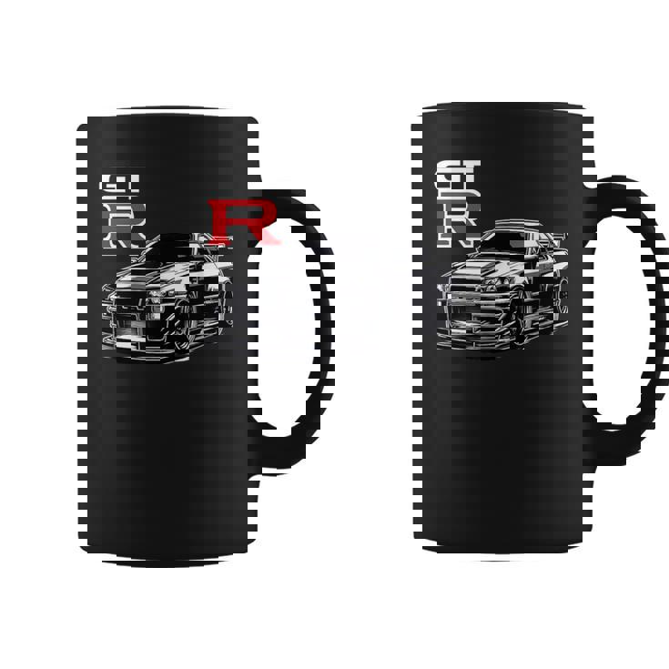 Gt R 34 レーシング ドラグ ドリフト Jdm Japan ストリートスポーツカー コーヒーマグ