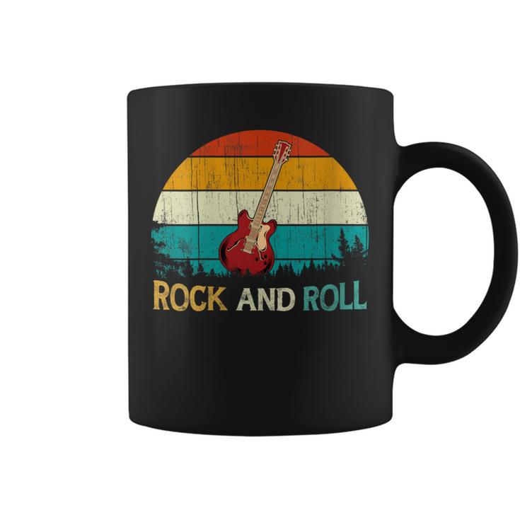Guitar Musicintage Retrotyle Guitarist Rock And Roll Tasse