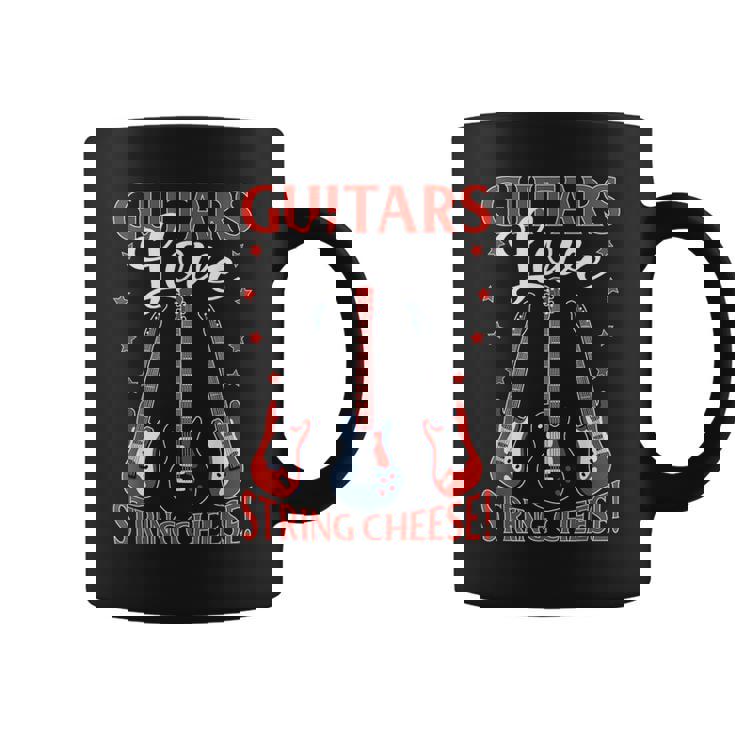 Guitars ストリングチーズ エレキギター付き コーヒーマグ