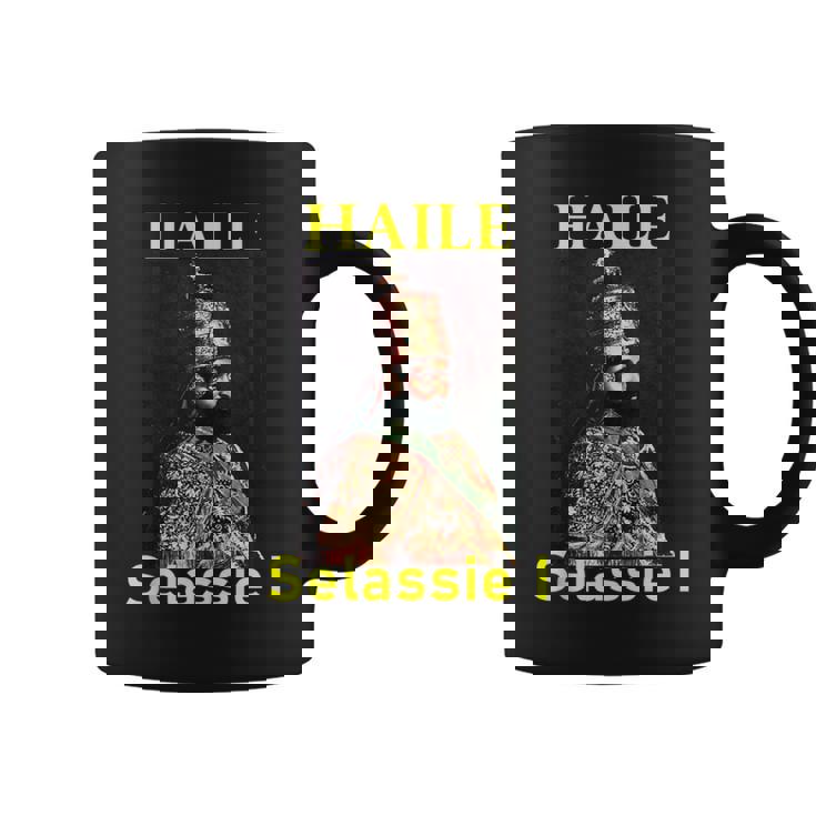 Haileelassie Rastafari In Mangas Taza de café