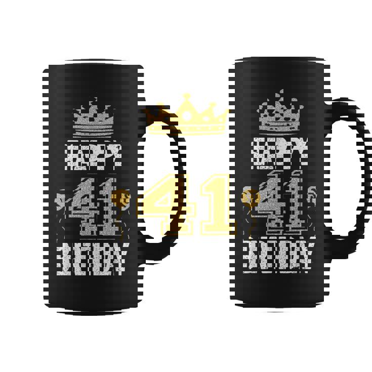 Happy 41St Birthday アイデア 41歳の男性と女性に コーヒーマグ