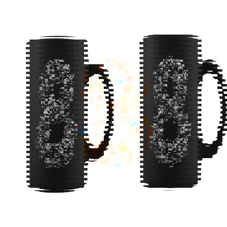 Happy 8Th Birthday 男の子 イタリアン ブレイン ミーム パーティー 面白い コーヒーマグ