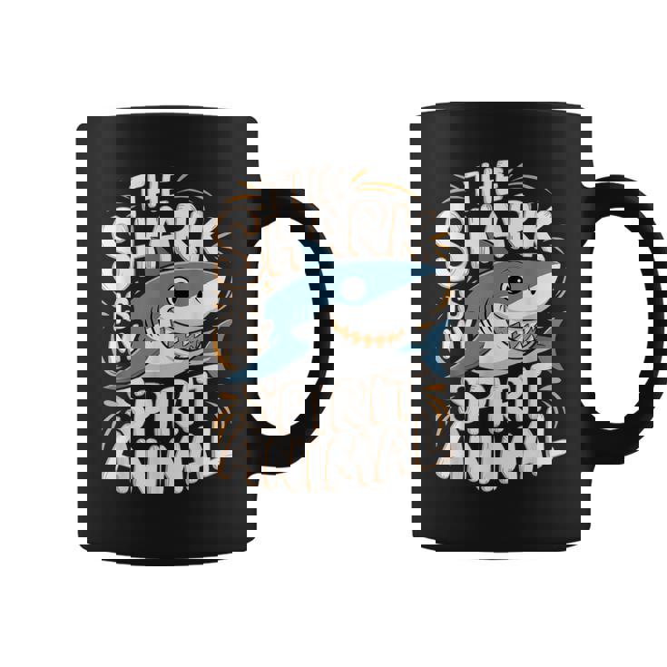 Thehark Is Mypirit アニマル 気まぐれなかわいいサメ コーヒーマグ