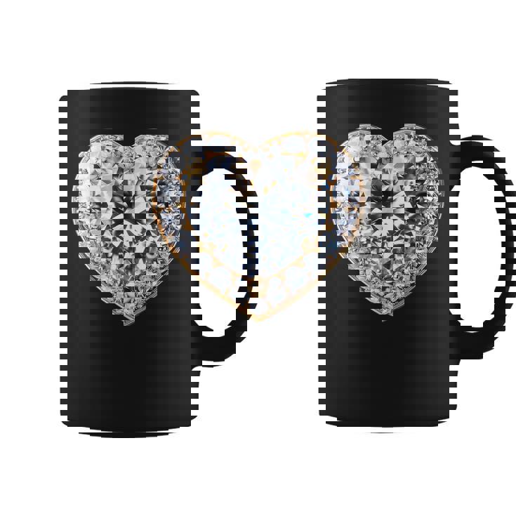 Heart Of Radiance ダイヤモンドエレガンスキラキラ コーヒーマグ