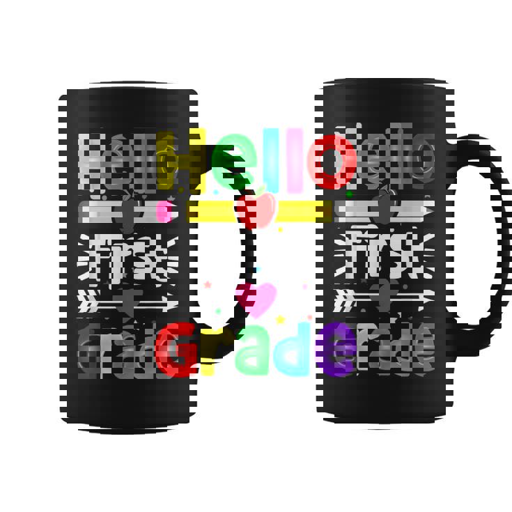 Hello First Grade Back Tochool 1St Day Of 1St Grade コーヒーマグ