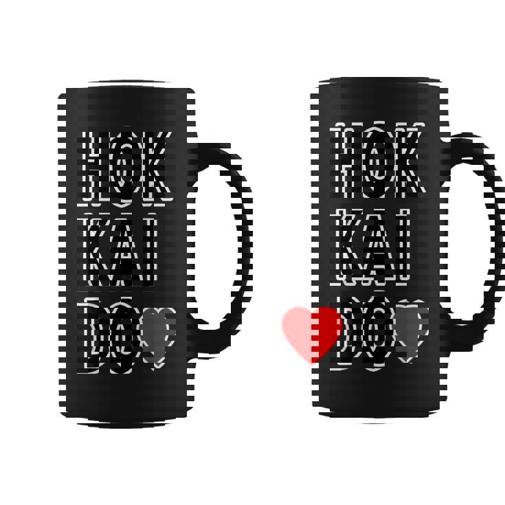 Hokkaido 北海道・ハート【I Love アイラブ】大きな文字【47都道府県】ジモtティ グッズ お土産 面白 コーヒーマグ