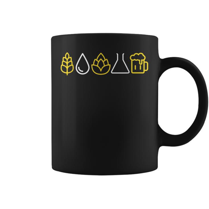 Hombre Lúpulo Agua Elaboración Cerveza Alcohol Bebidas Regalo Taza de café