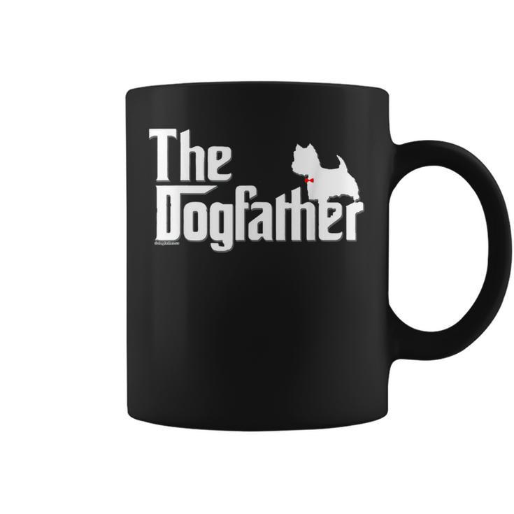 Hombre Westie Camisa Westie Dad Taza de café