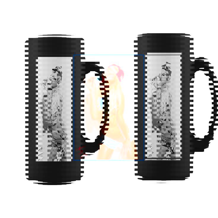 Hot Girl On 男性用 Ice Pop Pinup 2 コーヒーマグ