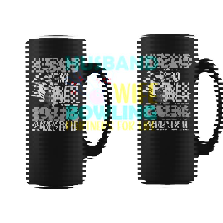 Husband And Wife Bowling Partners For Life おもしろボーリング コーヒーマグ