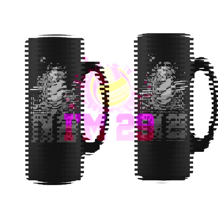 I'm 29Ports バレーボール選手 大人用 29歳の誕生日 コーヒーマグ