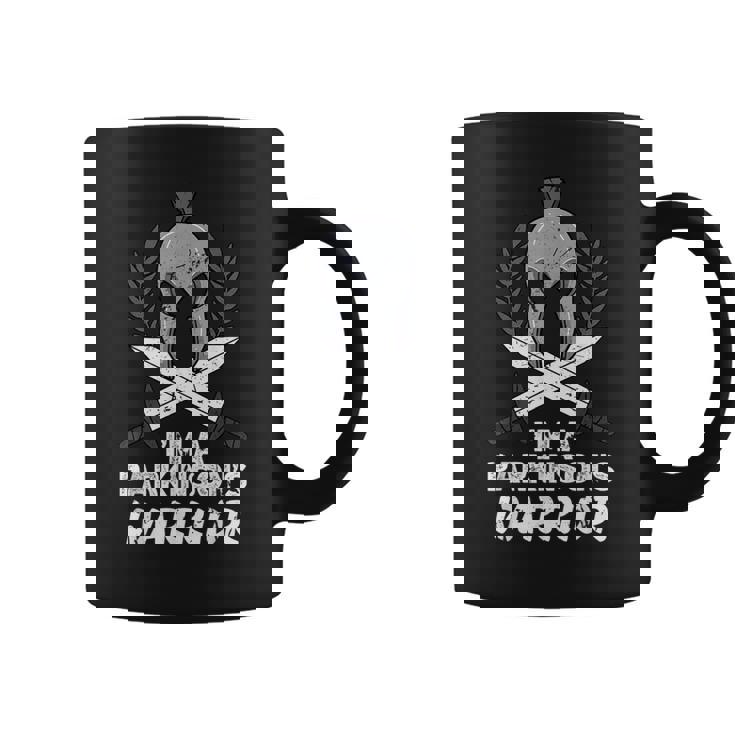 I'm A Parkinson's Warrior パーキンソン病啓発 コーヒーマグ