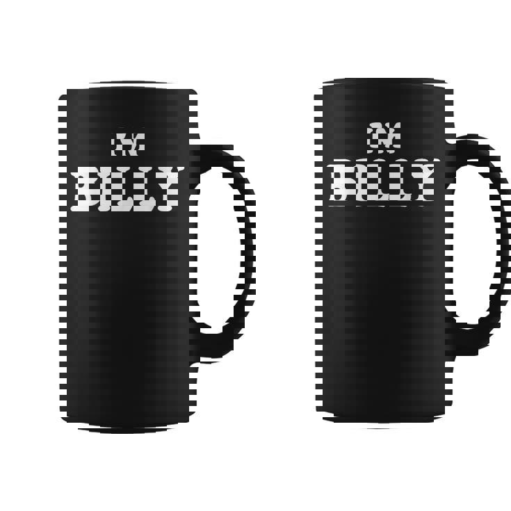 I'm Billy 私はビリーです I Am Billy コーヒーマグ