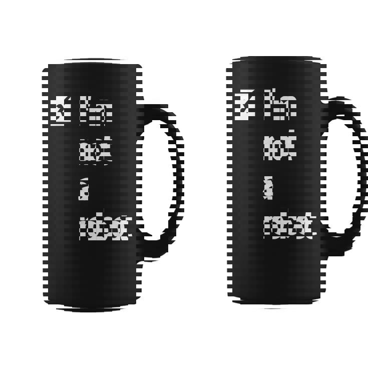 I'm Not A Robot Ai 人工知能ゲーマー コーヒーマグ