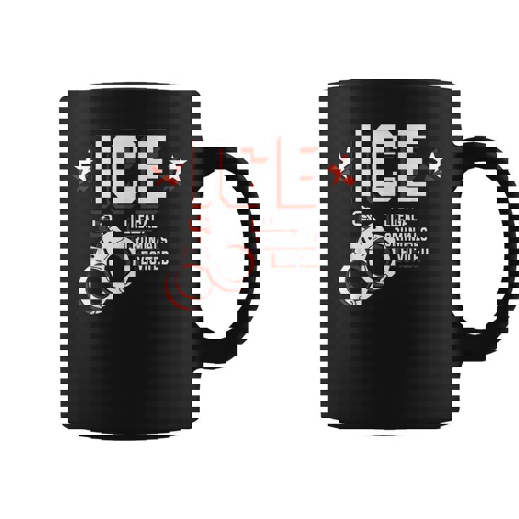 Ice Illegal Criminals Evicted Coffee Mug