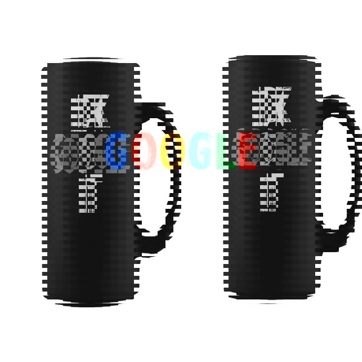 Idk、グーグルそれ コーヒーマグ