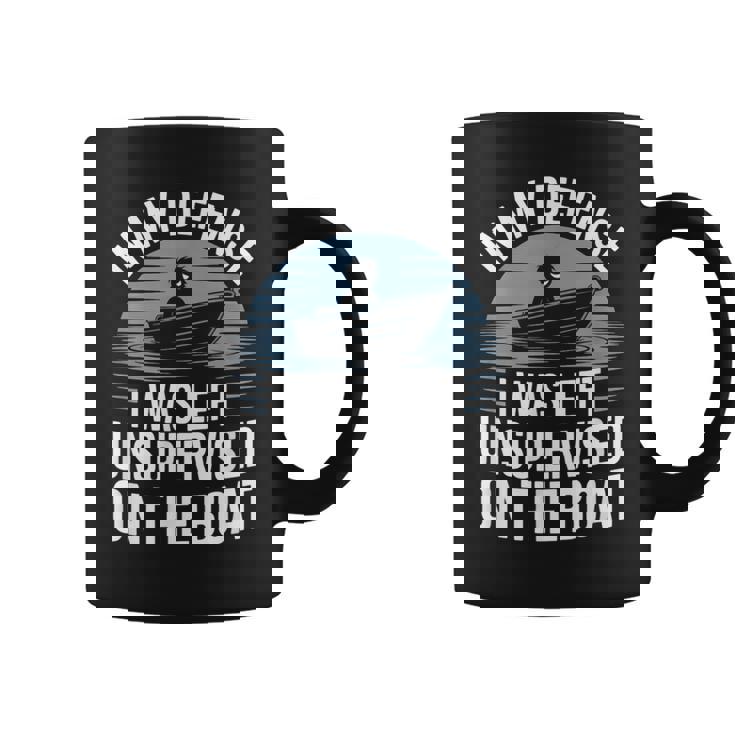 In My Defense I Was Unwatched On The Boat Fishing愛好家 コーヒーマグ