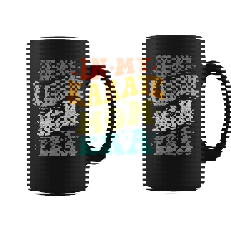In My Karate Mom Era 面白い 空手 ママ ヴィンテージ 母の日 コーヒーマグ