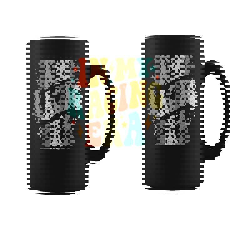 In My Racing Era Racing レトロ ヴィンテージ コーヒーマグ