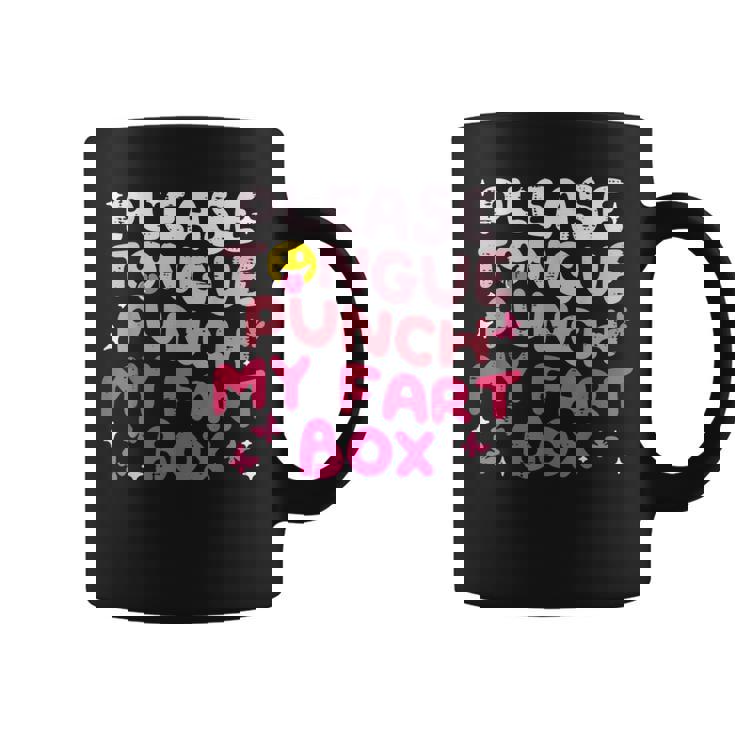 Inappropriate Please Tongue Punch Cringe Women Coffee Mug